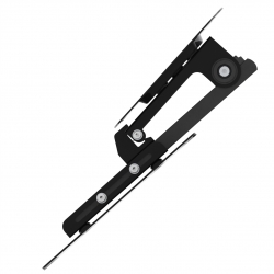 Uchwyt TV LED LCD 13-49 na Skośny Sufit Poddasze VESA 200x200